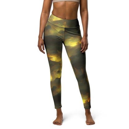 Yoga Leggings - Crimson Tide