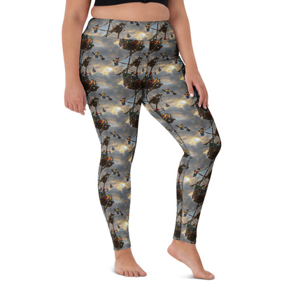 Yoga Leggings - Skyward Adventure
