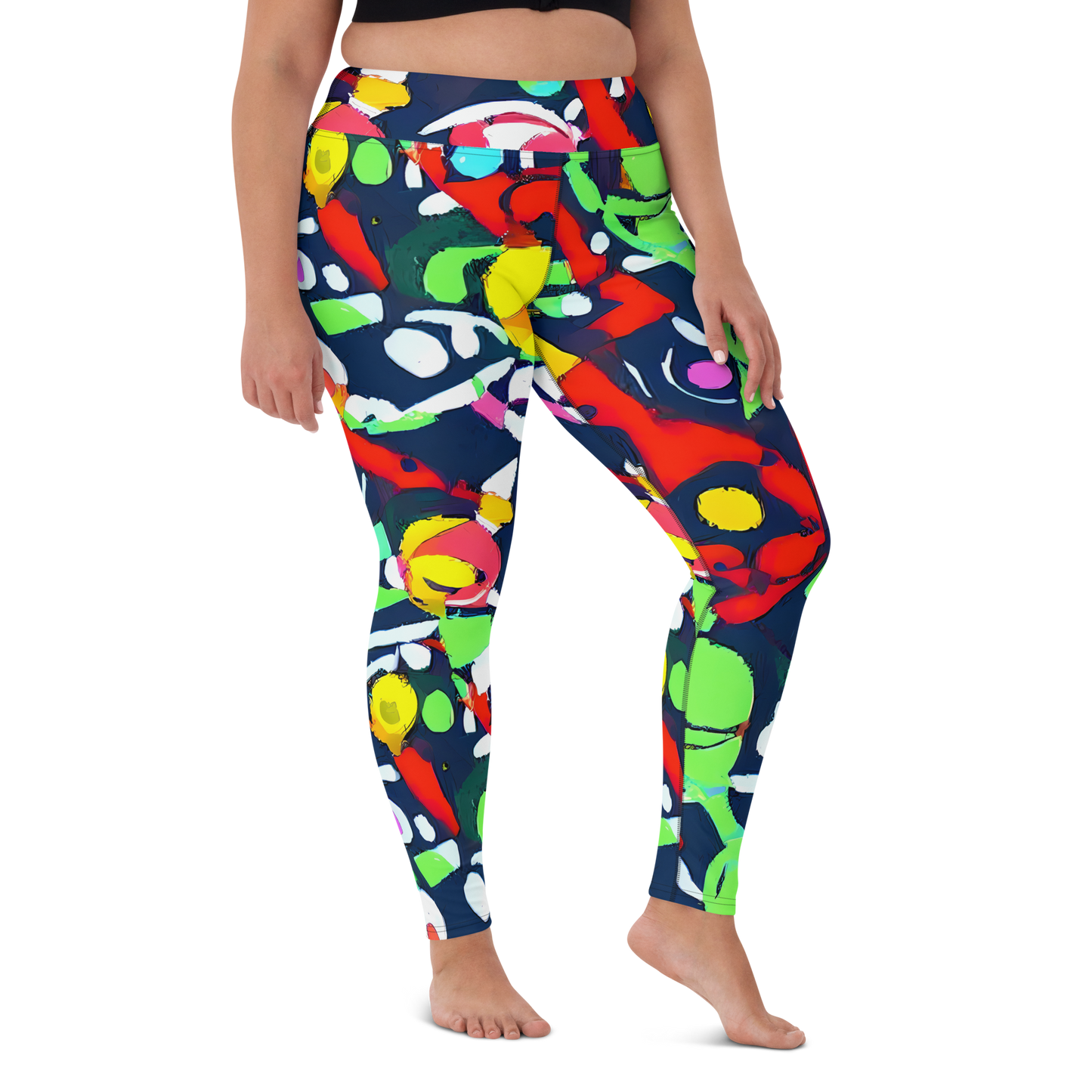 Yoga Leggings - Chagall's Dream