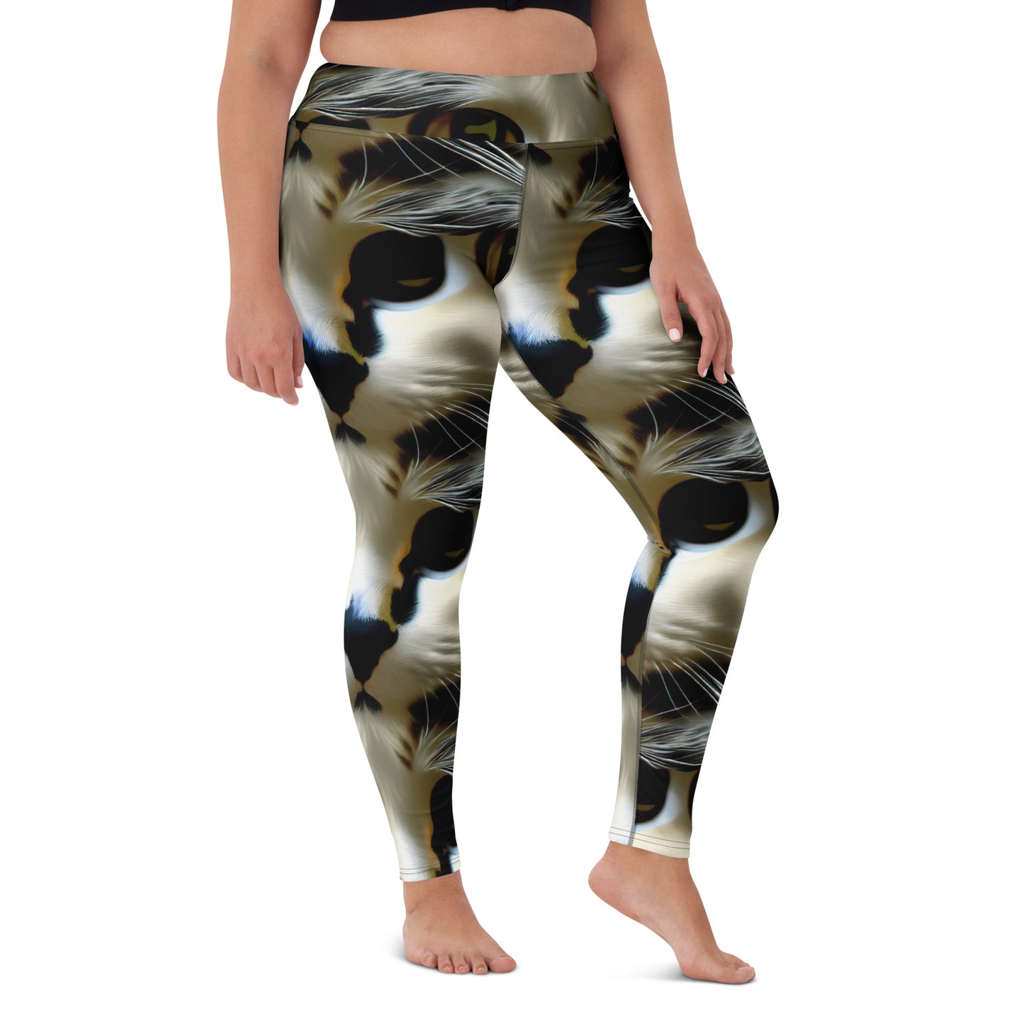 Yoga Leggings - Feline Fancy