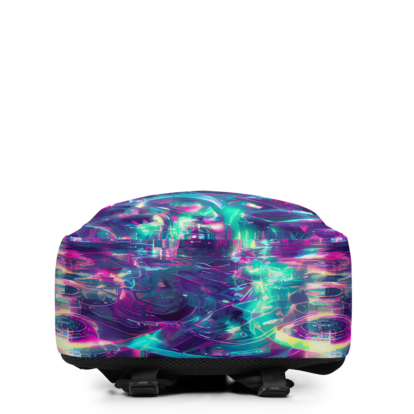 Minimalist Backpack - Synthwave Surge