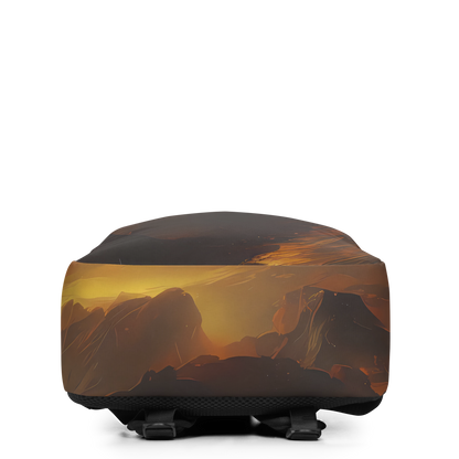 Minimalist Backpack - Sunset Shores