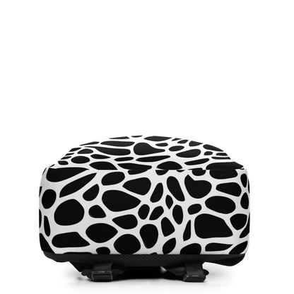 Minimalist Backpack - Monochrome Mystique