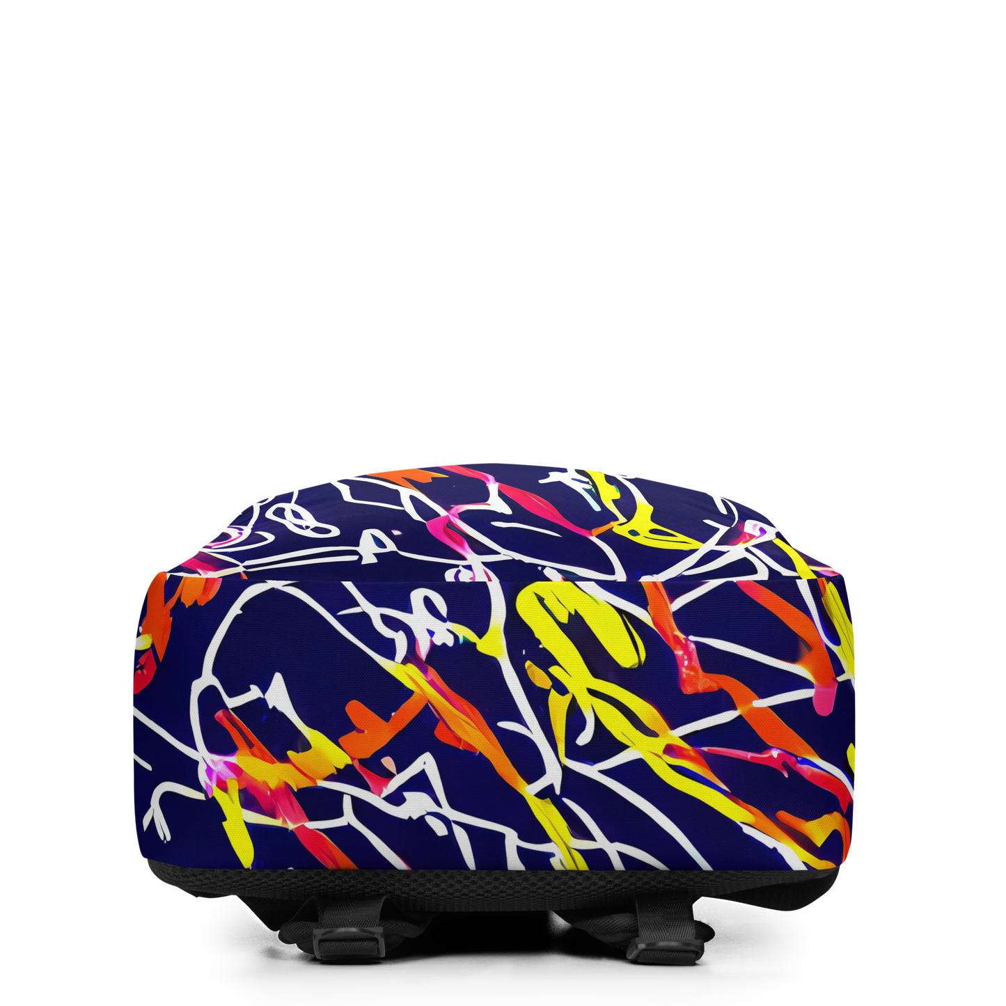 Minimalist Backpack - Neon Currents