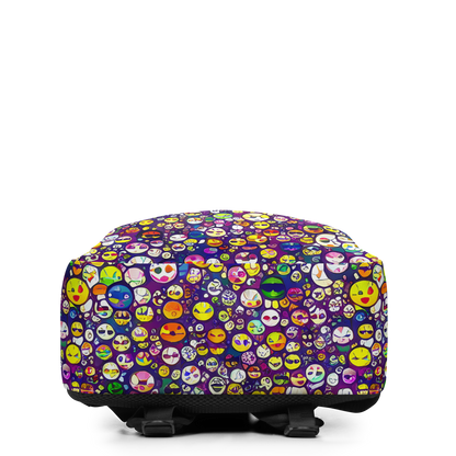 Minimalist Backpack - Mosaic Moods