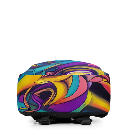 Minimalist Backpack - Pre-Raphaelite Wave