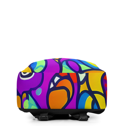 Minimalist Backpack - Kaleido Fish