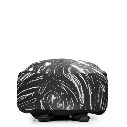 Minimalist Backpack - Silver Swirl
