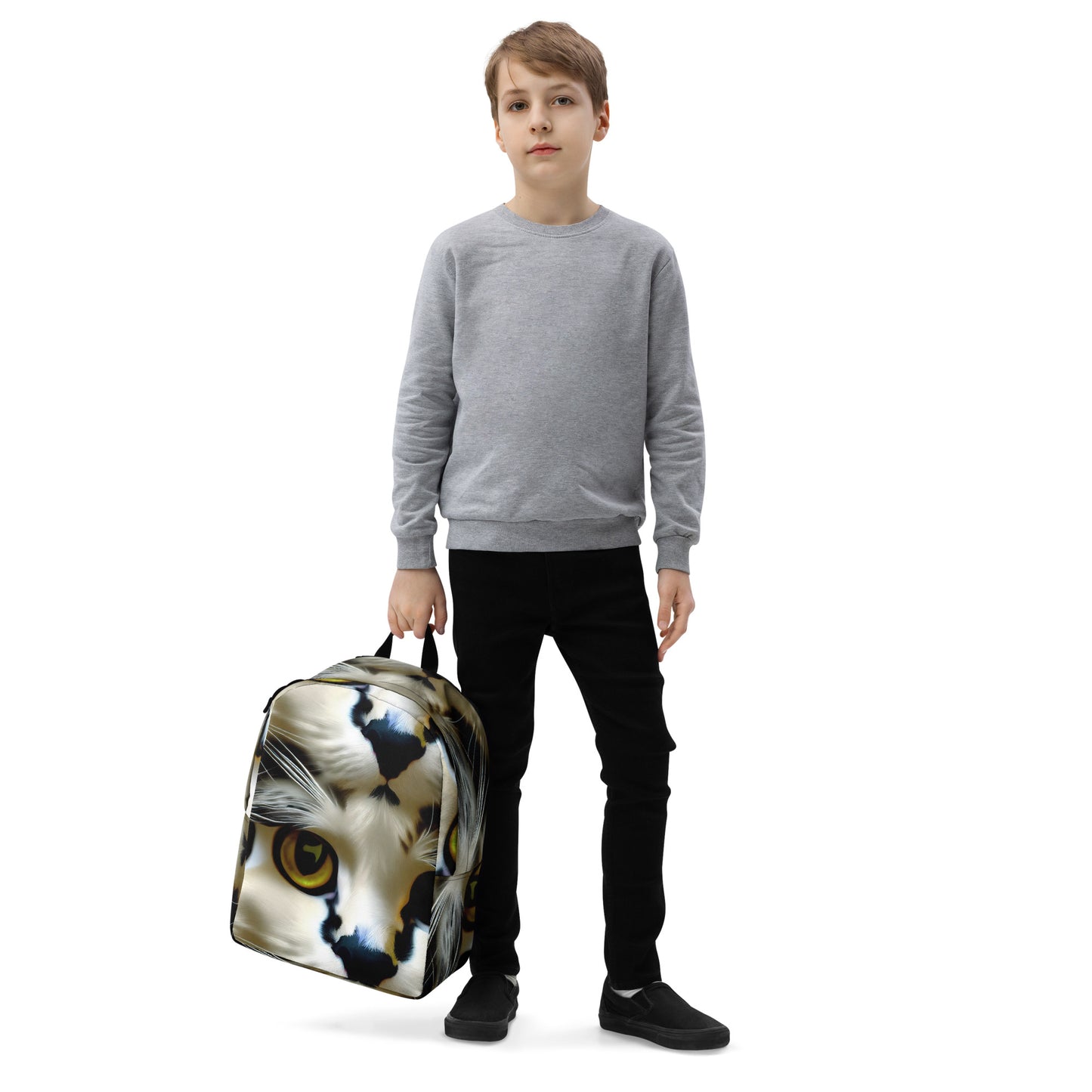 Minimalist Backpack - Feline Fancy