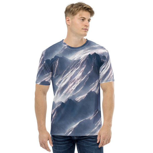 Men's Crew Neck T-Shirt - Frosted Zenith