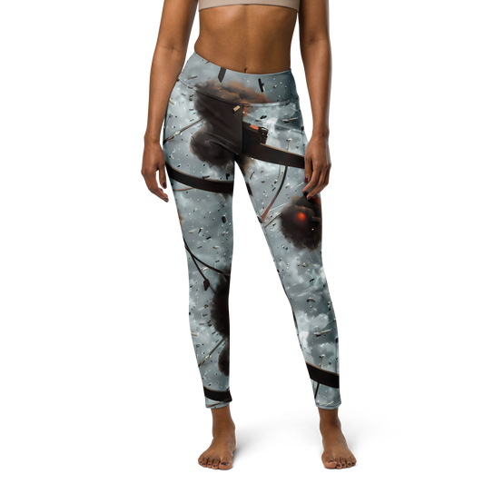 Yoga Leggings - Celestial Collision