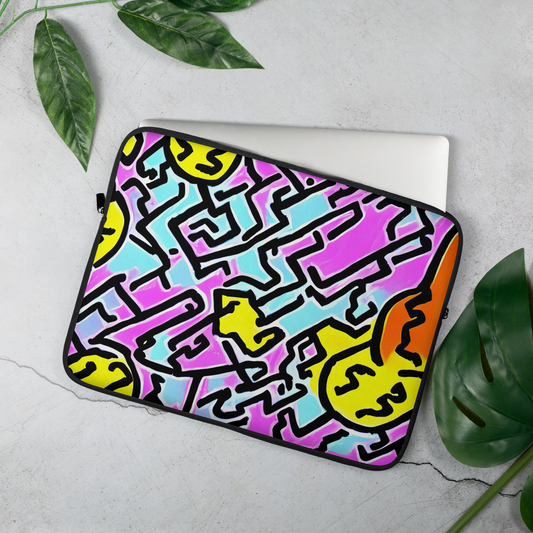 Laptop Sleeve - Punk Doodles