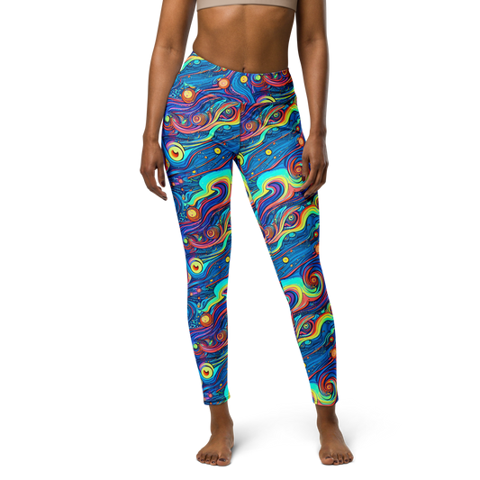 Yoga Leggings - Echoes of Vortex