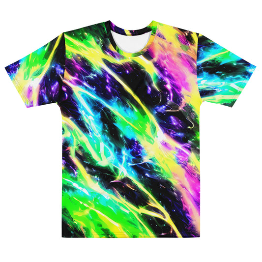 Men's Crew Neck T-Shirt - Chromatic Surge