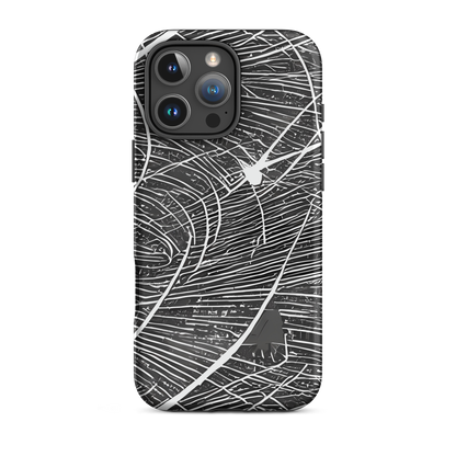 Tough Case for iPhone® - Silver Echo