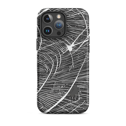 Tough Case for iPhone® - Silver Echo