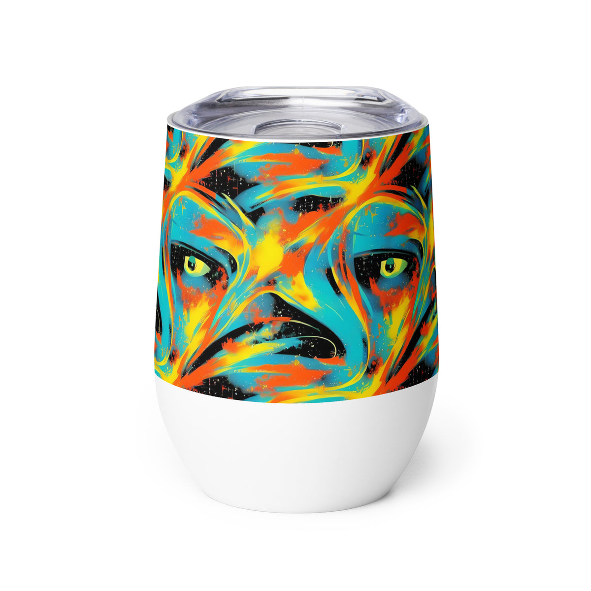 Wine Tumbler - Solar Swoosh