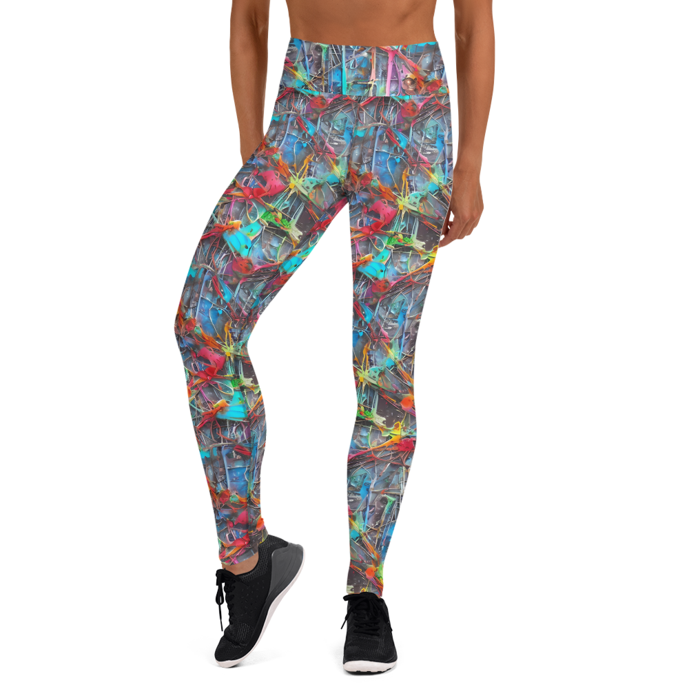 Yoga Leggings - Junkyard Jewel