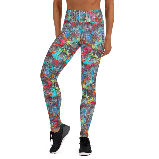 Yoga Leggings - Junkyard Jewel