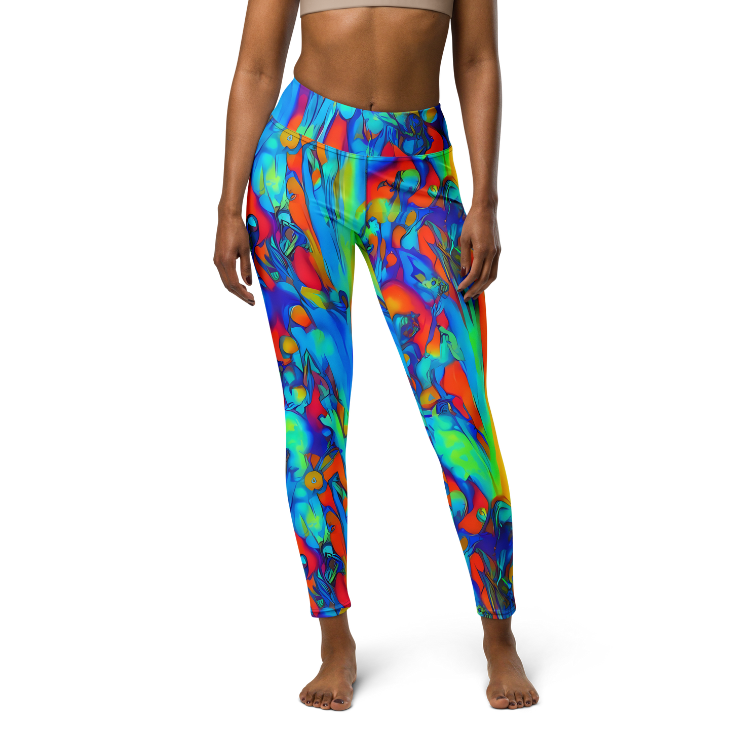 Yoga Leggings - Vivid Virtuoso