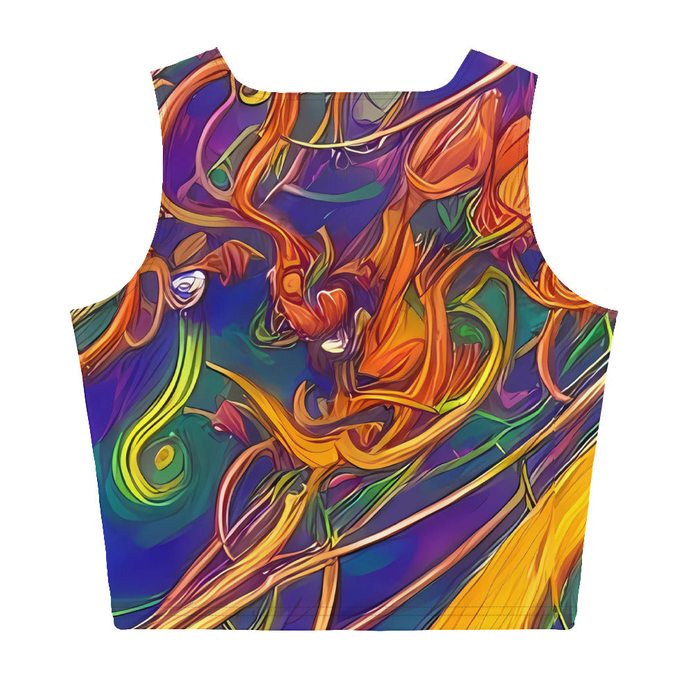 Crop Top - Luminous Whirl