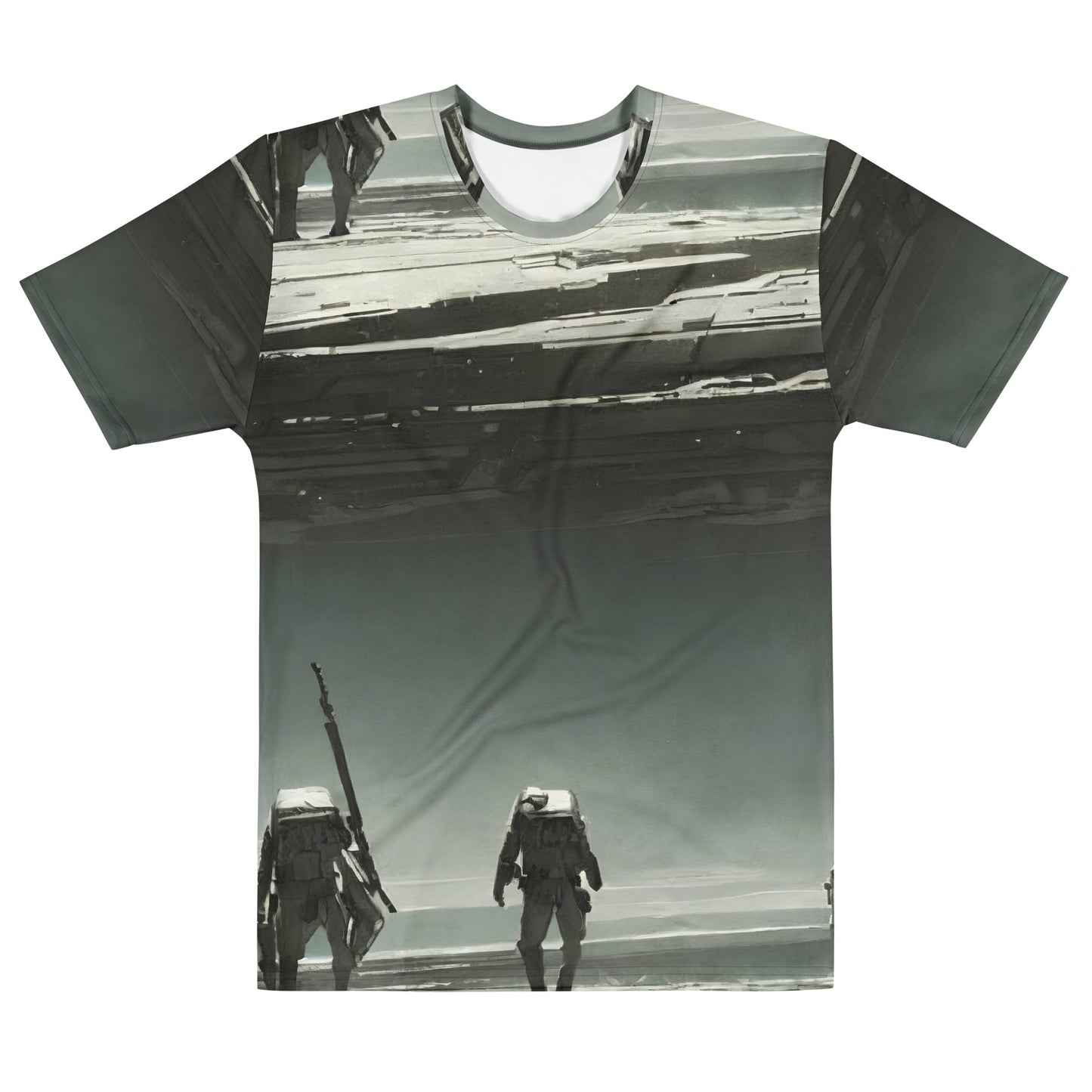 Men's Crew Neck T-Shirt - Urban Shadows