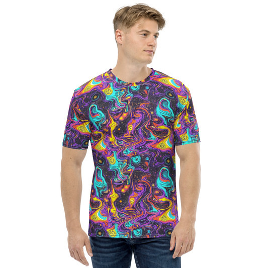 Men's Crew Neck T-Shirt - Hutty Nebula