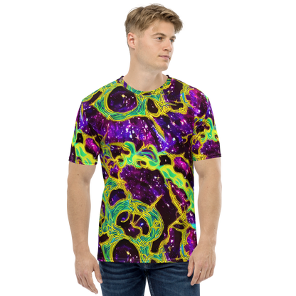 Men's Crew Neck T-Shirt - Galactic Web