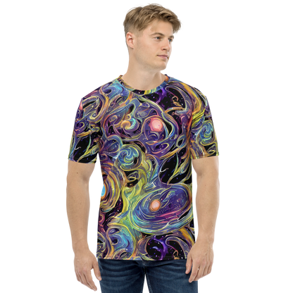 Men's Crew Neck T-Shirt - Lebacq Swirl