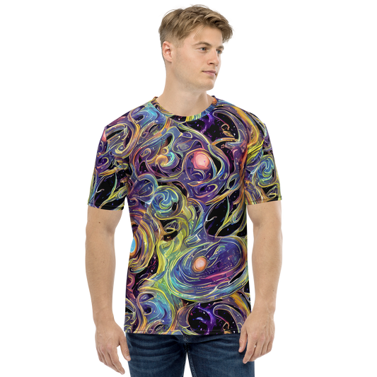 Men's Crew Neck T-Shirt - Lebacq Swirl