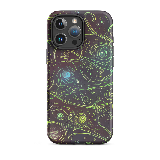 Tough Case for iPhone® - Starfield Scrolls