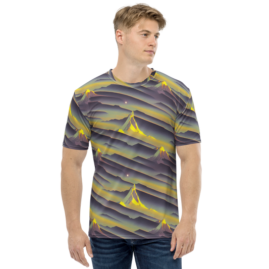 Men's Crew Neck T-Shirt - Surreal Summit