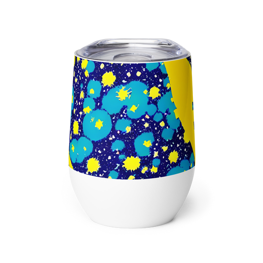 Wine Tumbler - Starburst Splash