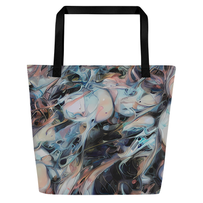 Large Tote Bag w/ Pocket - Daydream Cascade