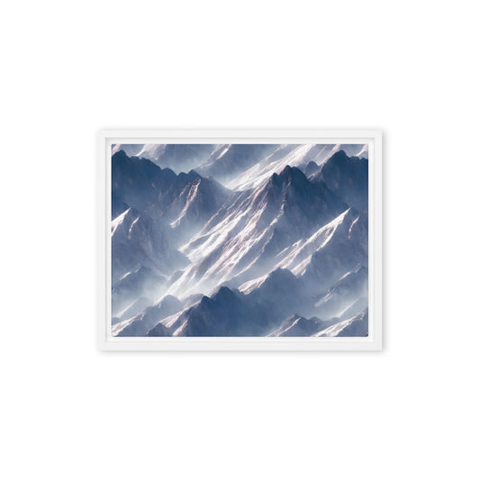 Framed Canvas - Frosted Zenith