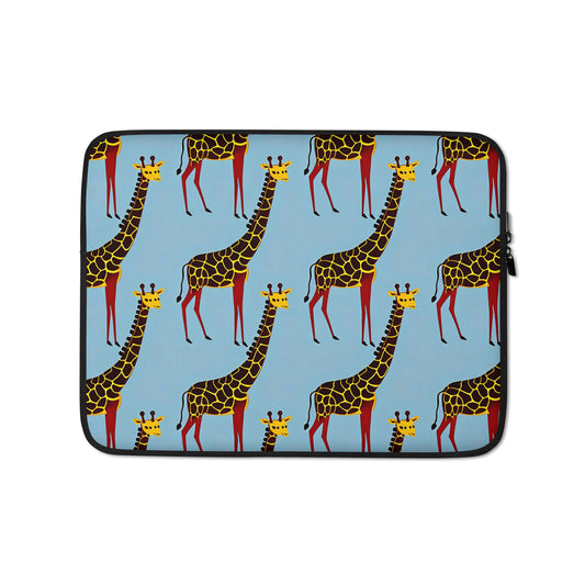 Laptop Sleeve - Giraffe Groove