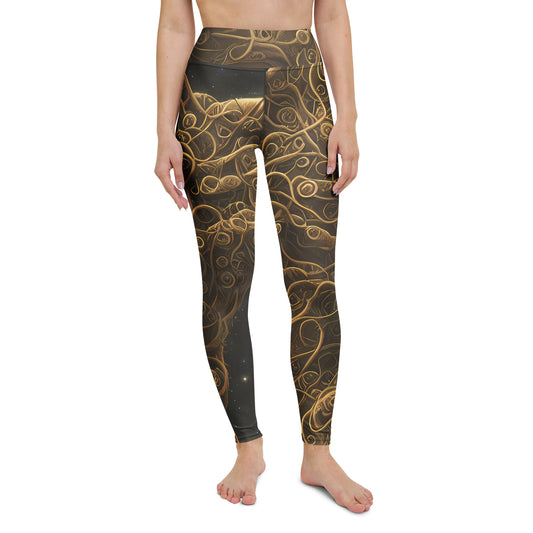Yoga Leggings - Gilded Reverie