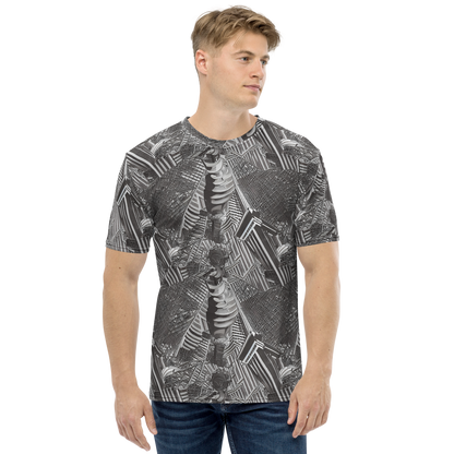 Men's Crew Neck T-Shirt - Piranesi's Web