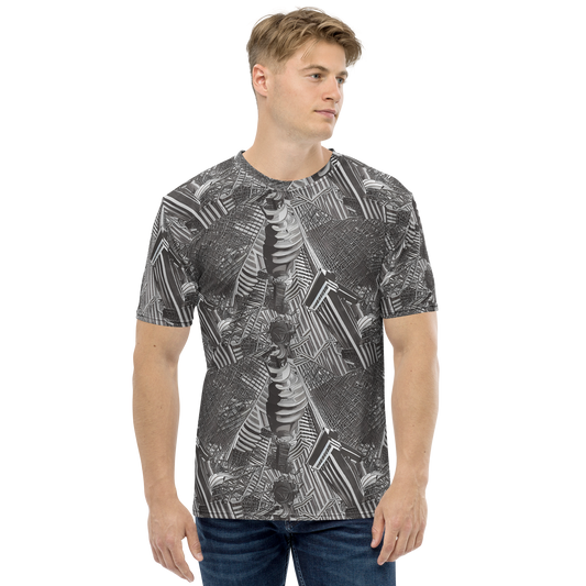 Men's Crew Neck T-Shirt - Piranesi's Web