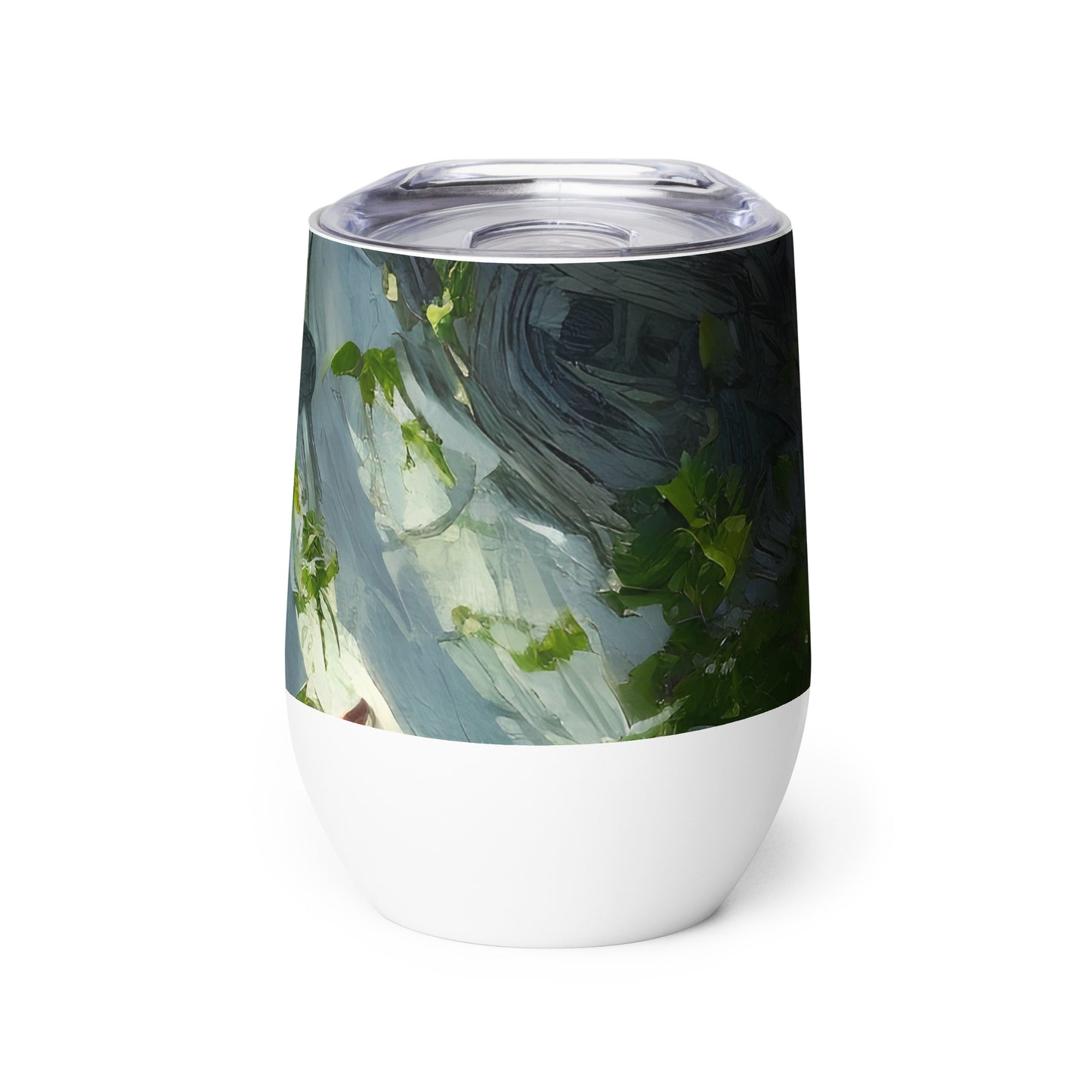 Wine Tumbler - Whiskered Enigma