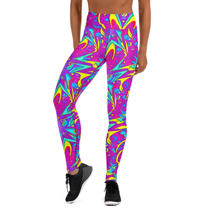 Yoga Leggings - Nebula Radiance