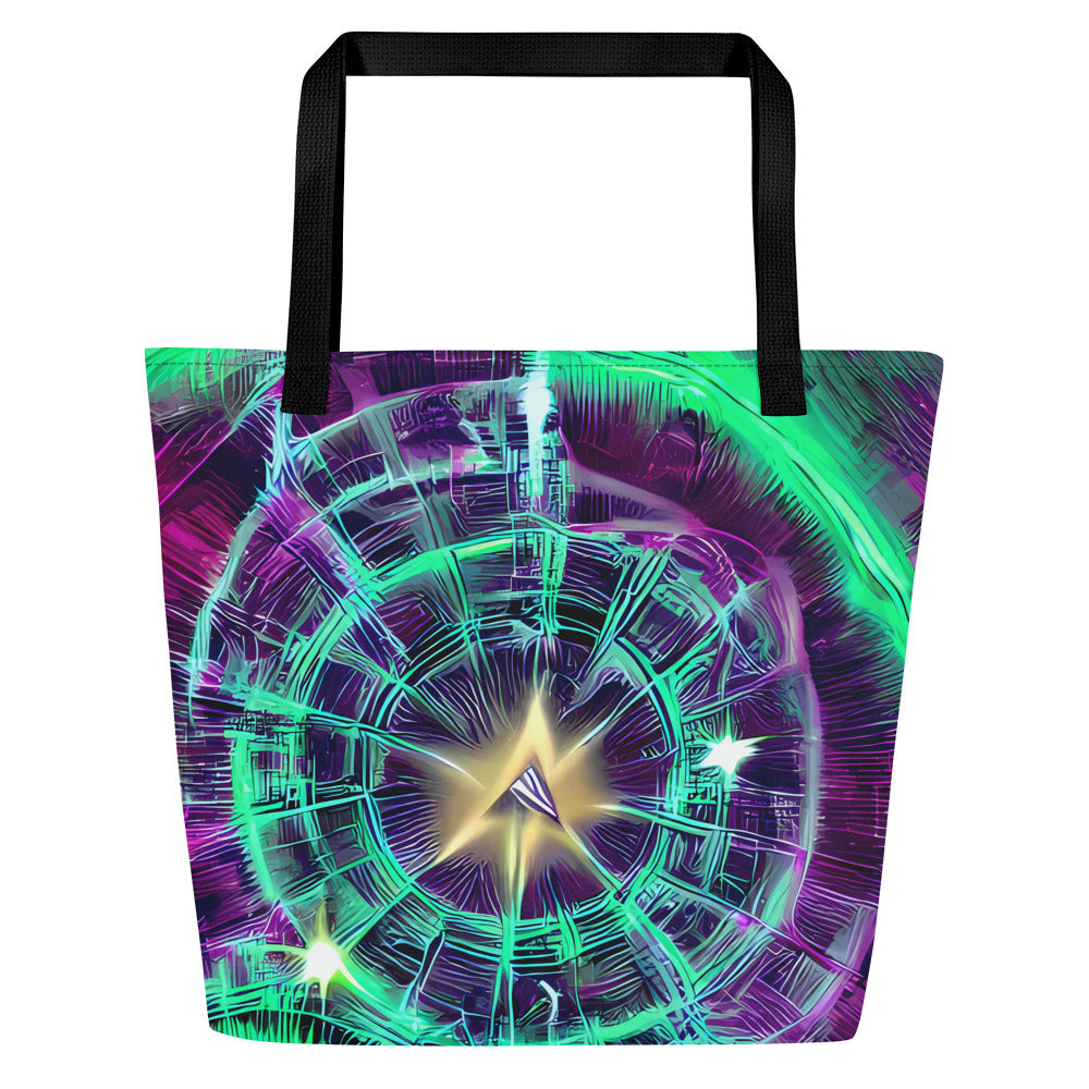 Large Tote Bag w/ Pocket - Müller Vortex