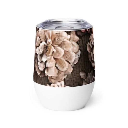 Wine Tumbler - Pine Cone Reverie