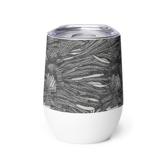 Wine Tumbler - Sable Currents