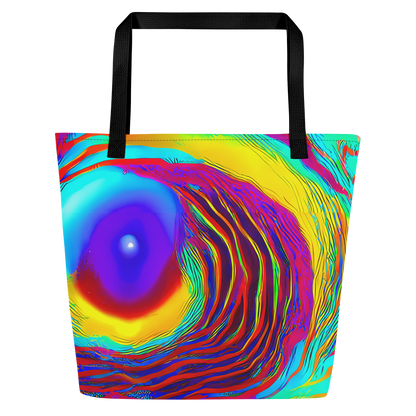 Large Tote Bag w/ Pocket - Kapoor Vortex