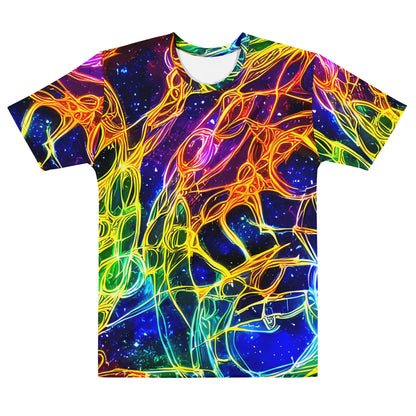 Men's Crew Neck T-Shirt - Dancing in the Ether