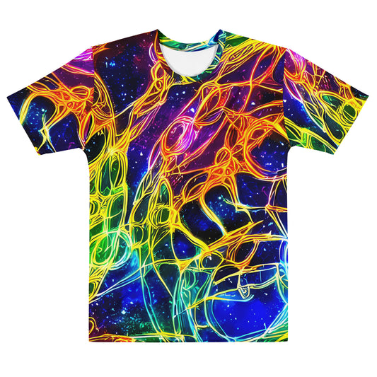 Men's Crew Neck T-Shirt - Dancing in the Ether