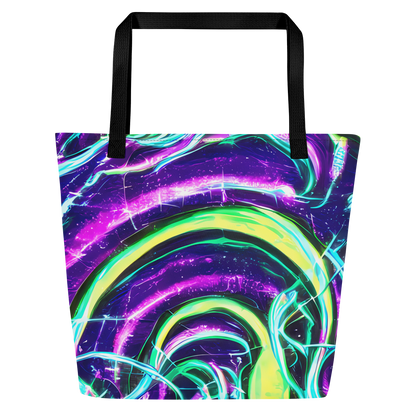 Large Tote Bag w/ Pocket - Quesnel's Vortex