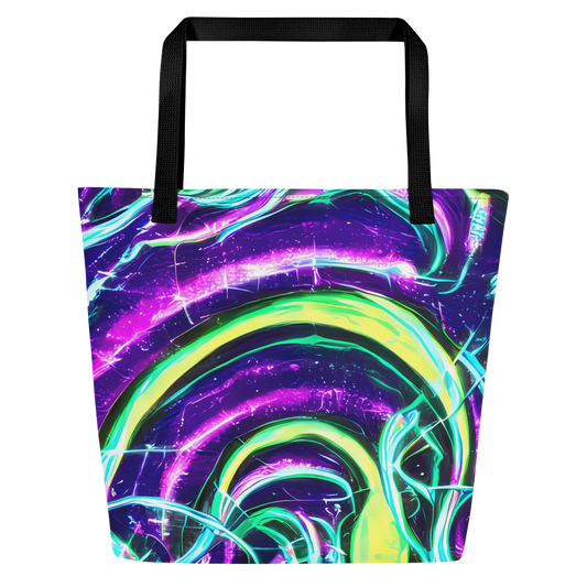 Large Tote Bag w/ Pocket - Quesnel's Vortex