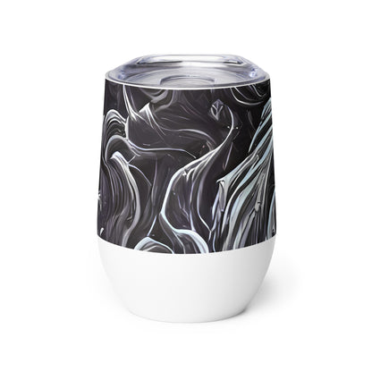 Wine Tumbler - Savrasov Swirls